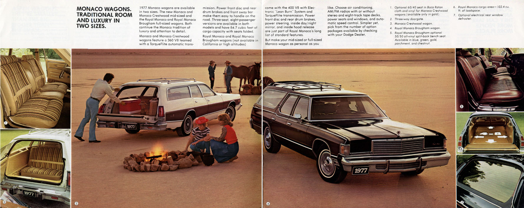 1977 Dodge Wagons Brochure Page 8